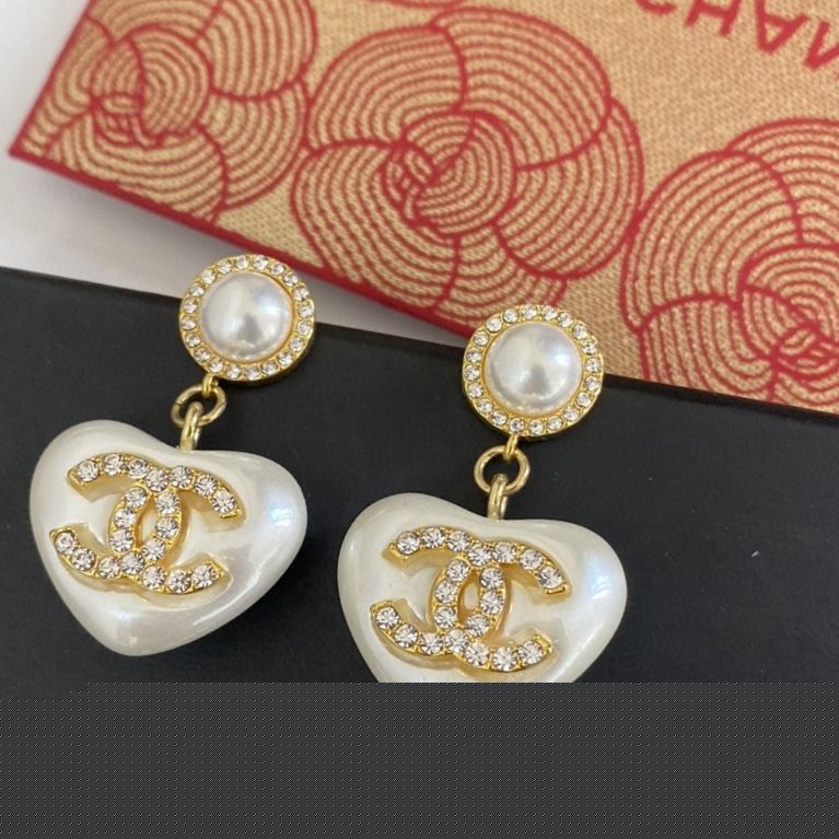 Ch*el earrings